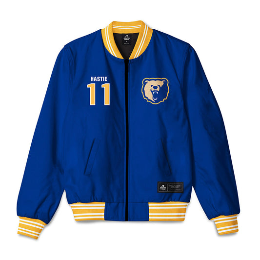 Morgan State - NCAA Football : Mike Hastie - Bomber Jacket-0