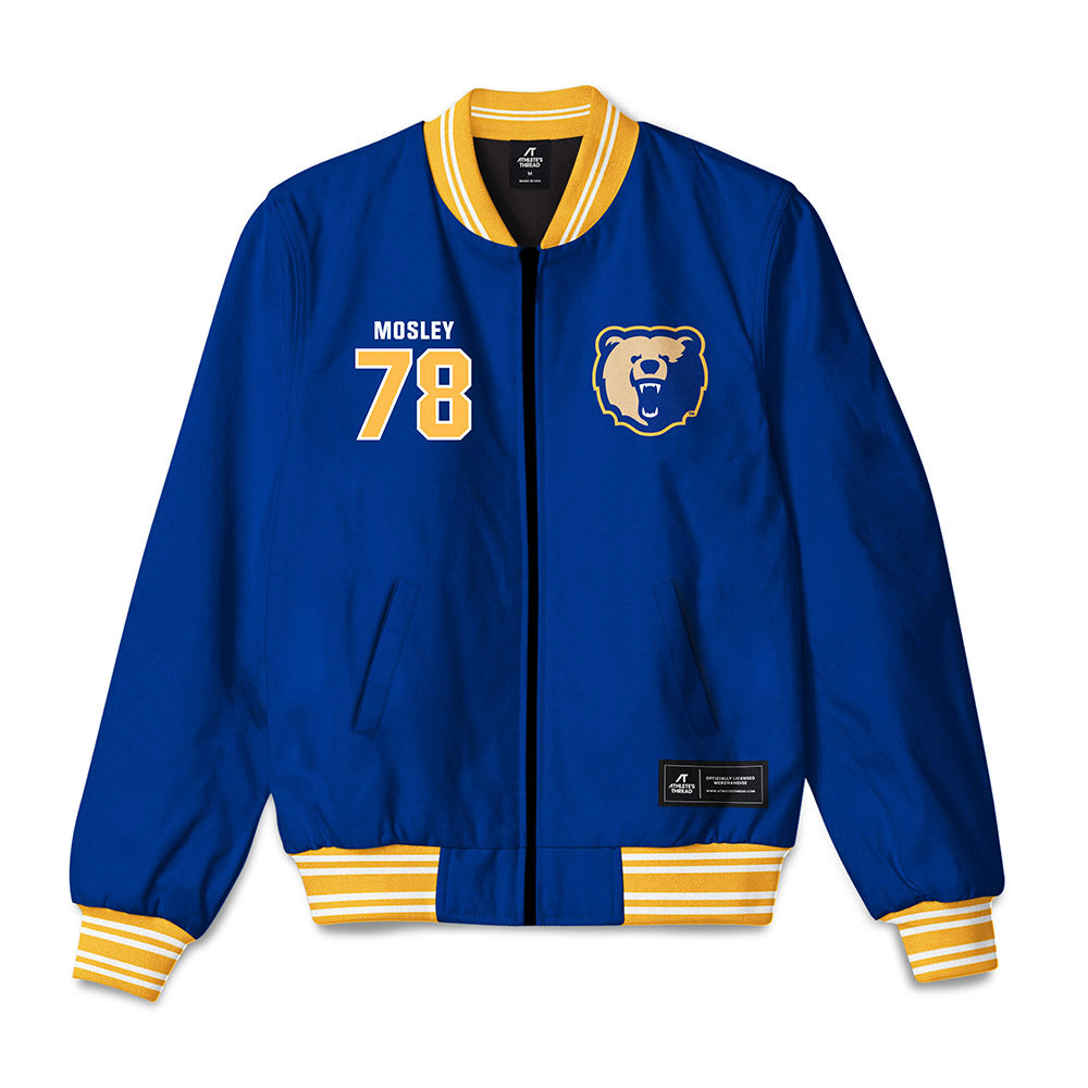 Morgan State - NCAA Football : Darius Mosley - Bomber Jacket-0
