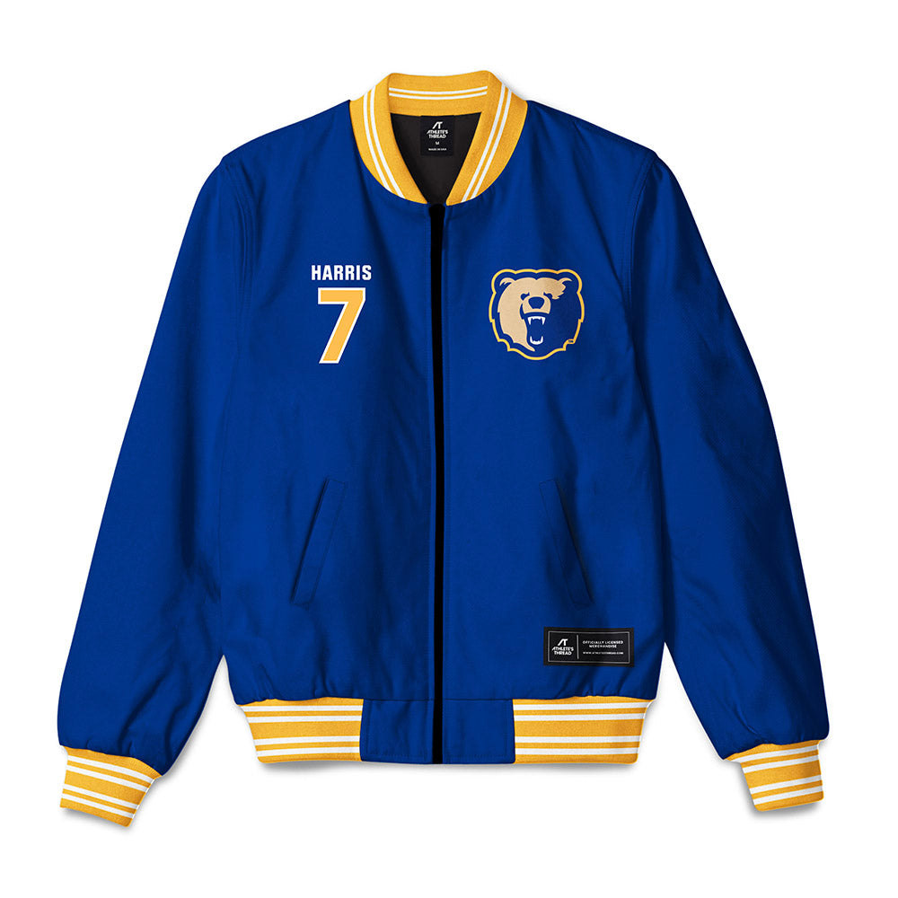 Morgan State - NCAA Men's Basketball : Marland harris - Bomber Jacket-0