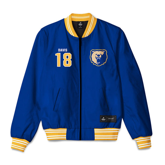 Morgan State - NCAA Football : James Davis - Bomber Jacket-0