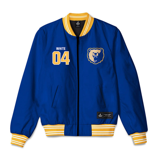 Morgan State - NCAA Softball : cassie white - Bomber Jacket-0