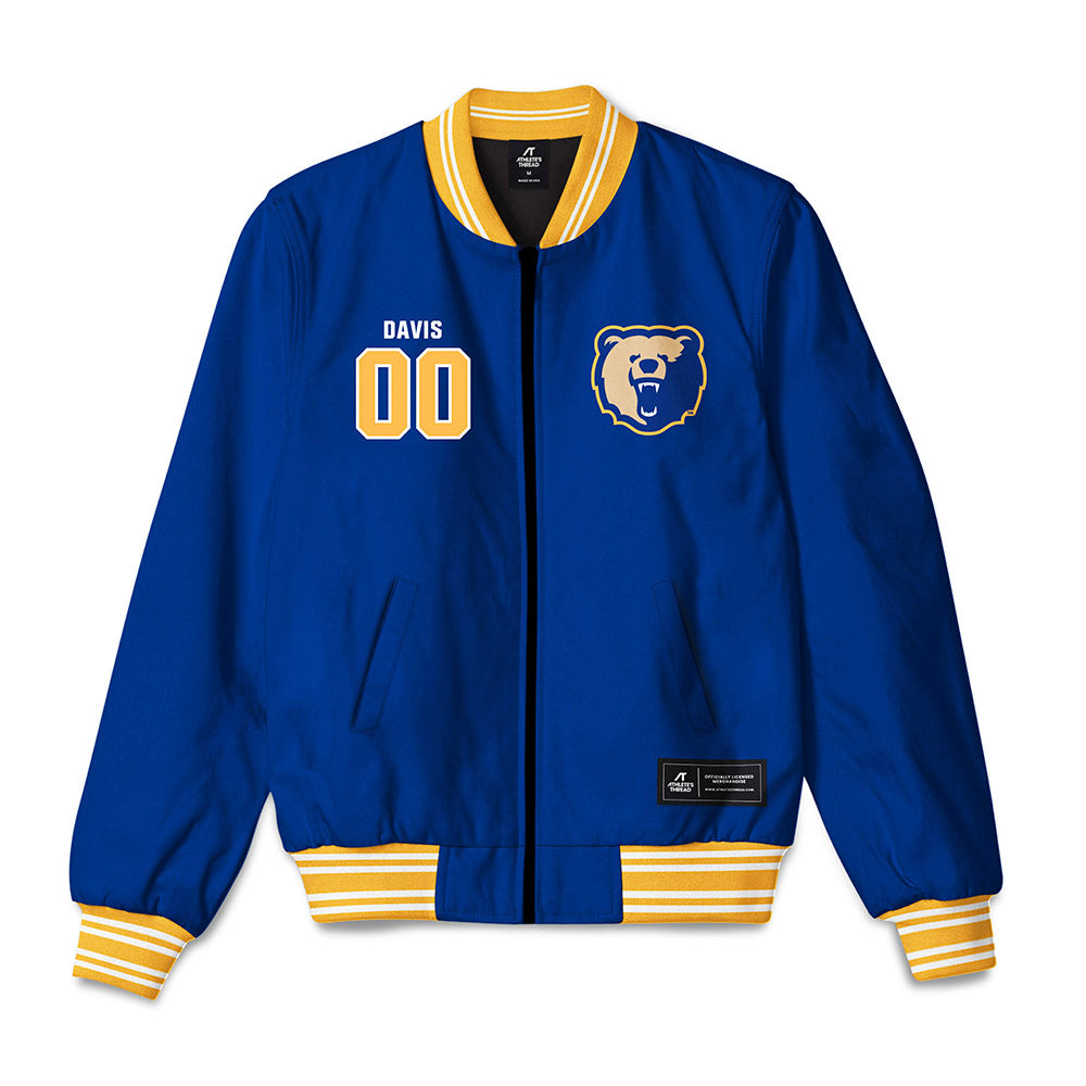 Morgan State - NCAA Football : James Davis - Bomber Jacket-0