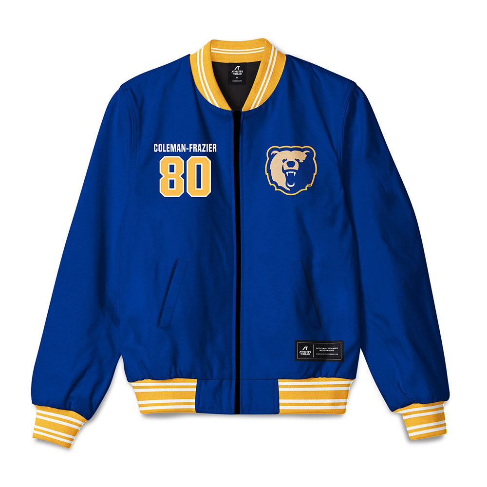 Morgan State - NCAA Football : Zyheem Coleman-Frazier - Bomber Jacket-0