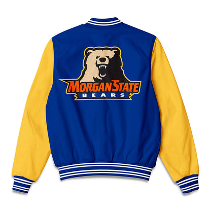 Morgan State - NCAA Football : Jordan Barnett - Bomber Jacket-1