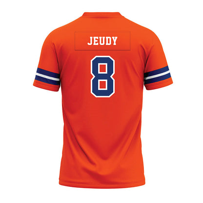 Morgan State - NCAA Football : Jordan Jeudy - Orange Premium Football Jersey-1