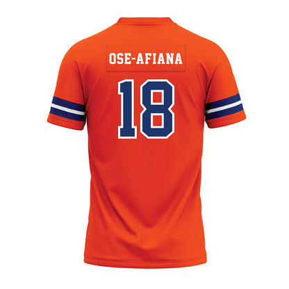 Morgan State - NCAA Football : Christian Ose-Afiana - Orange Premium Football Jersey-1