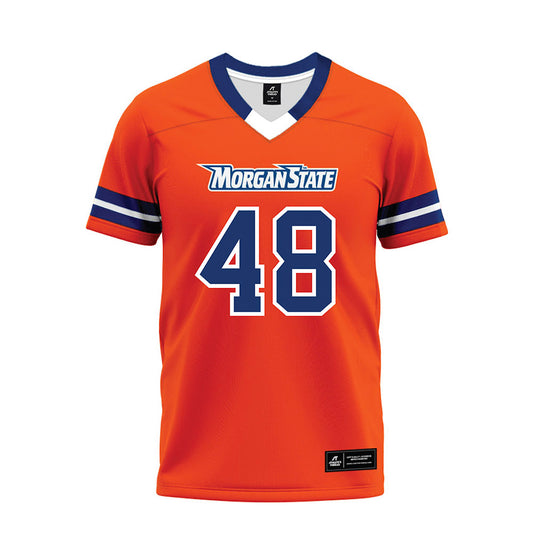 Morgan State - NCAA Football : Alex Amaya - Orange Premium Football Jersey-0