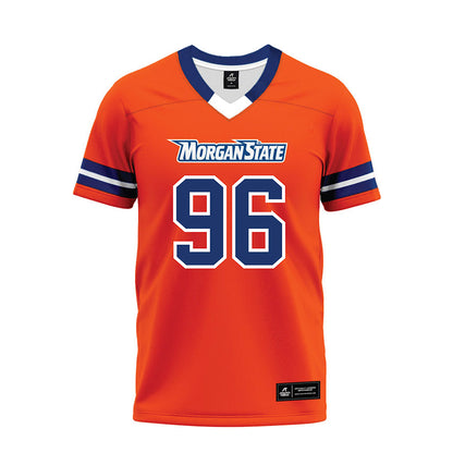 Morgan State - NCAA Football : Jerome Simms II - Orange Premium Football Jersey-0