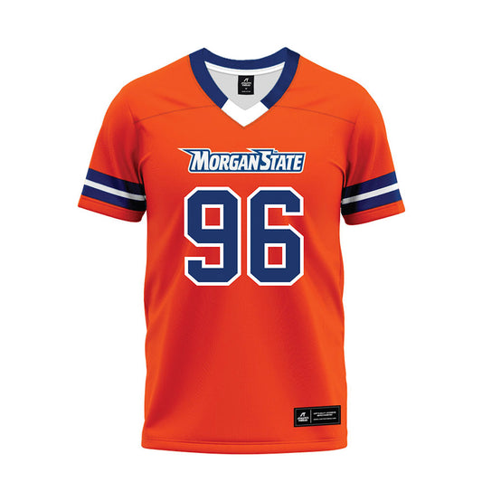 Morgan State - NCAA Football : Jerome Simms II - Orange Premium Football Jersey-0