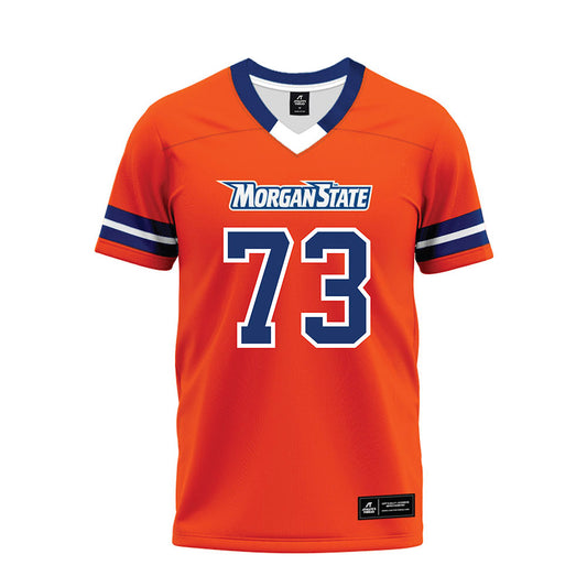 Morgan State - NCAA Football : Kris Boyd - Orange Premium Football Jersey-0