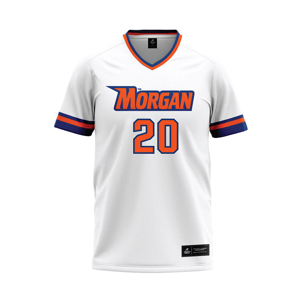 Morgan State - NCAA Softball : Jayla Campos - White Baseball Jersey-0