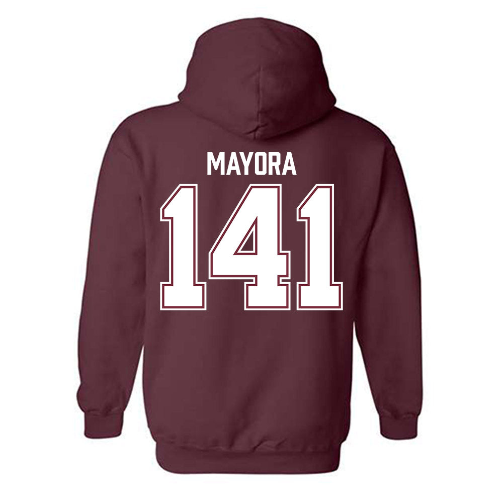 Bellarmine - NCAA Wrestling : David Mayora - Classic Shersey Hooded Sweatshirt-1
