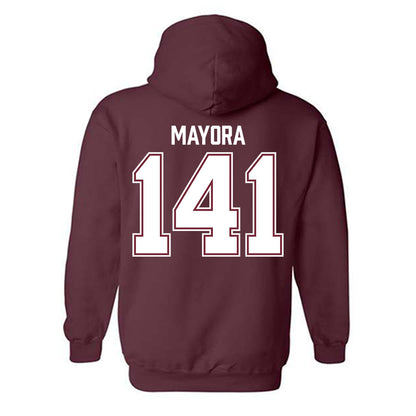 Bellarmine - NCAA Wrestling : David Mayora - Classic Shersey Hooded Sweatshirt-1