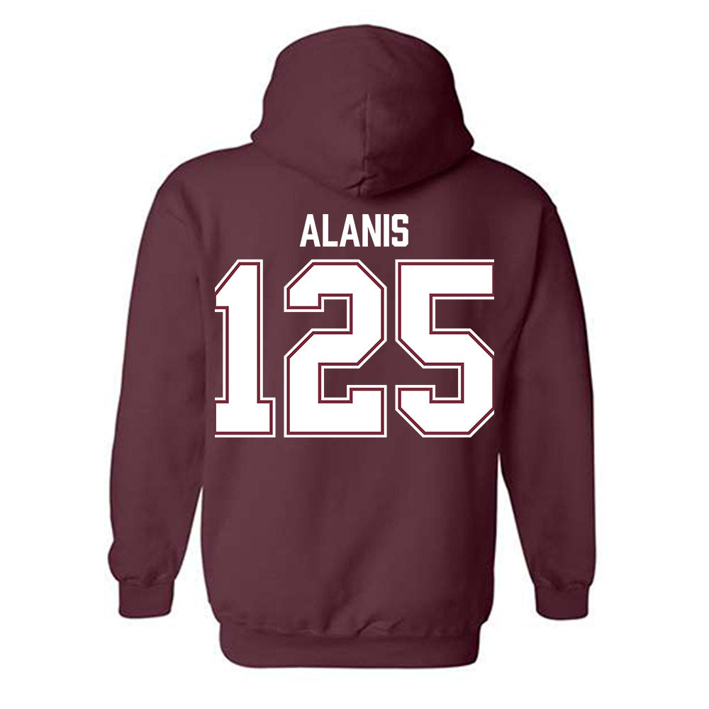 Bellarmine - NCAA Wrestling : Anthony Alanis - Classic Shersey Hooded Sweatshirt-1