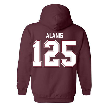 Bellarmine - NCAA Wrestling : Anthony Alanis - Classic Shersey Hooded Sweatshirt-1