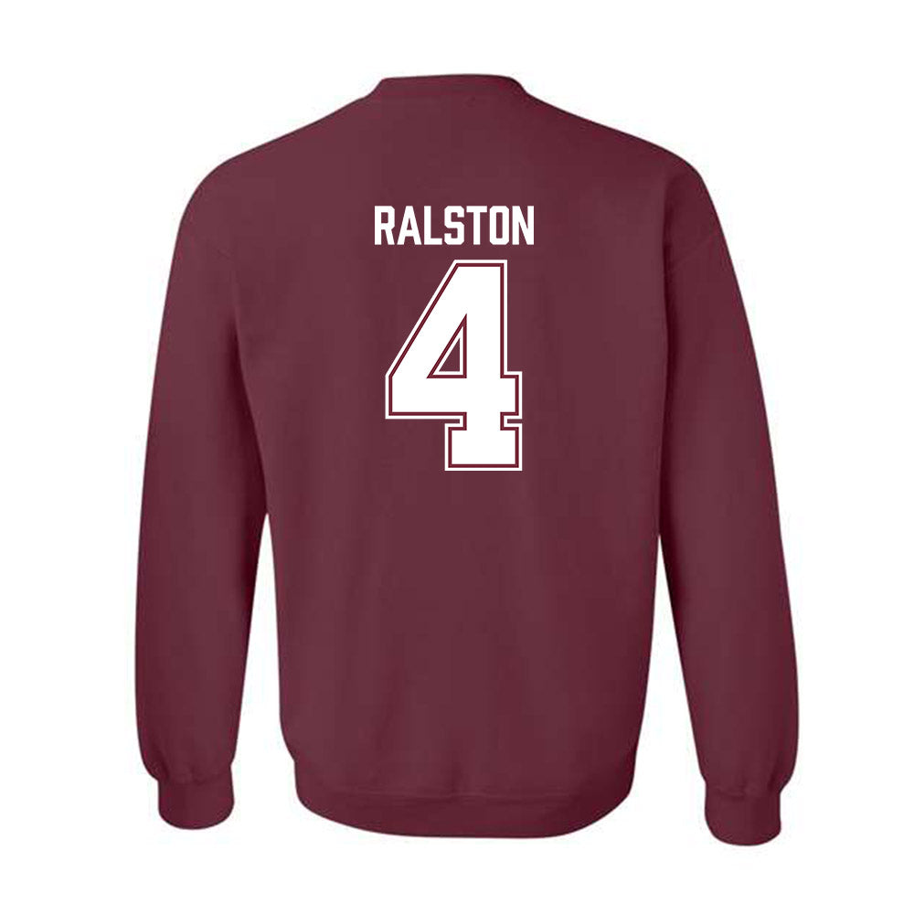 Bellarmine - NCAA Women's Basketball : Triniti Ralston - Classic Shersey Crewneck Sweatshirt-3