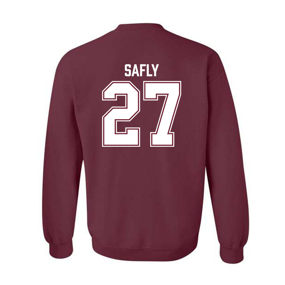 Bellarmine - NCAA Men's Soccer : Sam Safly - Classic Shersey Crewneck Sweatshirt-3