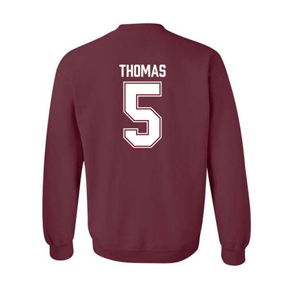 Bellarmine - NCAA Football : Tyree Thomas - Classic Shersey Crewneck Sweatshirt-3