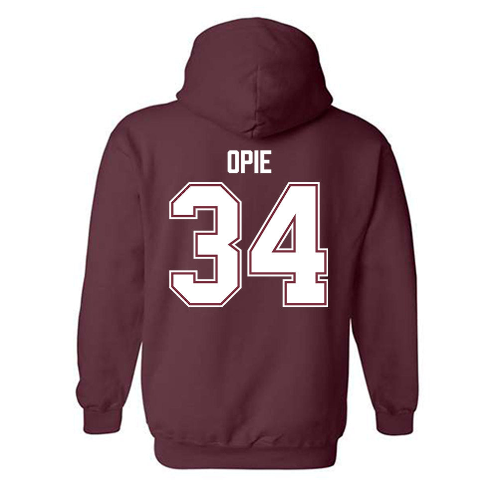 Bellarmine - NCAA Men's Soccer : Ezekiel Opie - Classic Shersey Hooded Sweatshirt-2