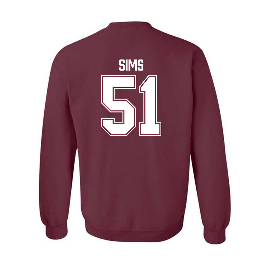 Bellarmine - NCAA Baseball : Connor Sims - Classic Shersey Crewneck Sweatshirt-2