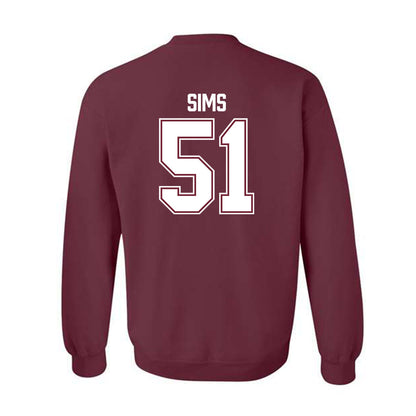 Bellarmine - NCAA Baseball : Connor Sims - Classic Shersey Crewneck Sweatshirt-2