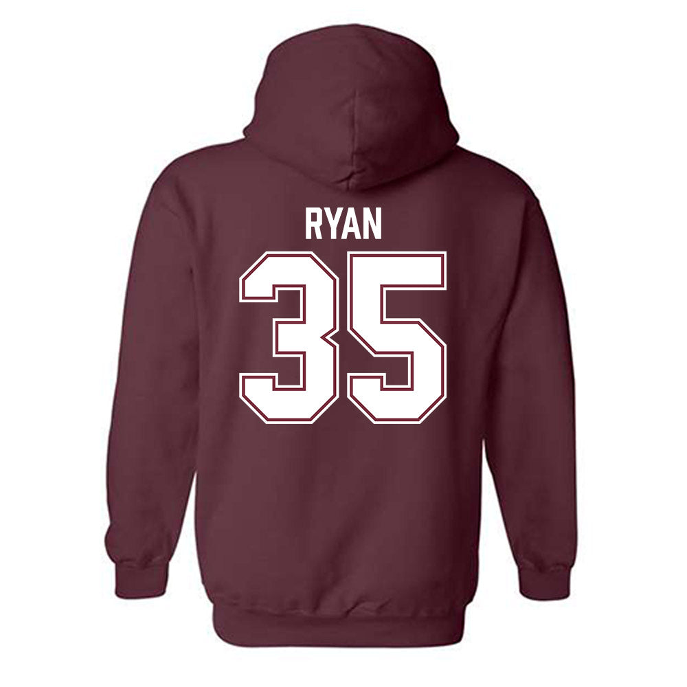 Bellarmine - NCAA Men's Lacrosse : Devin Ryan - Classic Shersey Hooded Sweatshirt-3