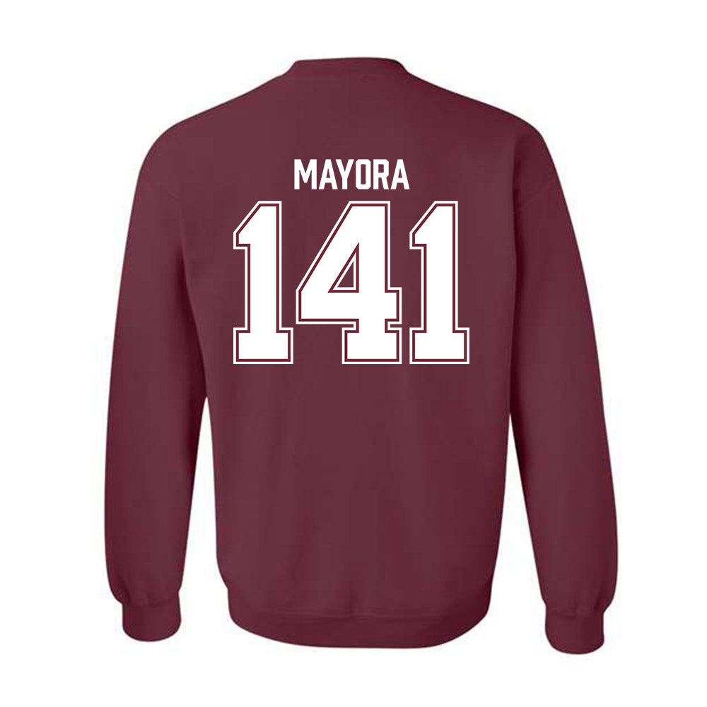 Bellarmine - NCAA Wrestling : David Mayora - Classic Shersey Crewneck Sweatshirt-1