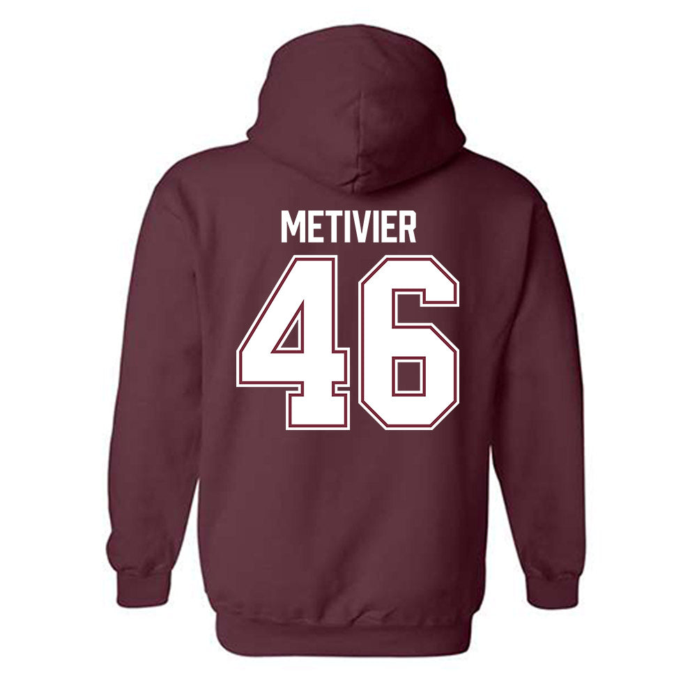 Bellarmine - NCAA Baseball : Brandon Metivier - Classic Shersey Hooded Sweatshirt-3