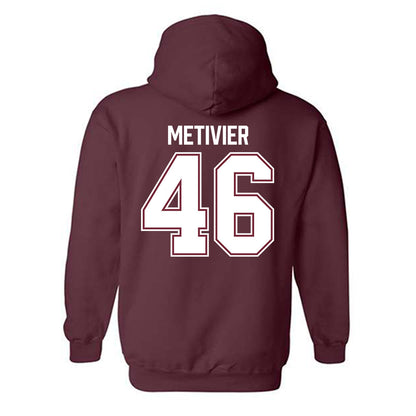 Bellarmine - NCAA Baseball : Brandon Metivier - Classic Shersey Hooded Sweatshirt-3