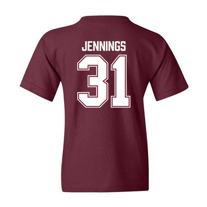 Bellarmine - NCAA Baseball : Drew Jennings - Classic Shersey Youth T-Shirt-2