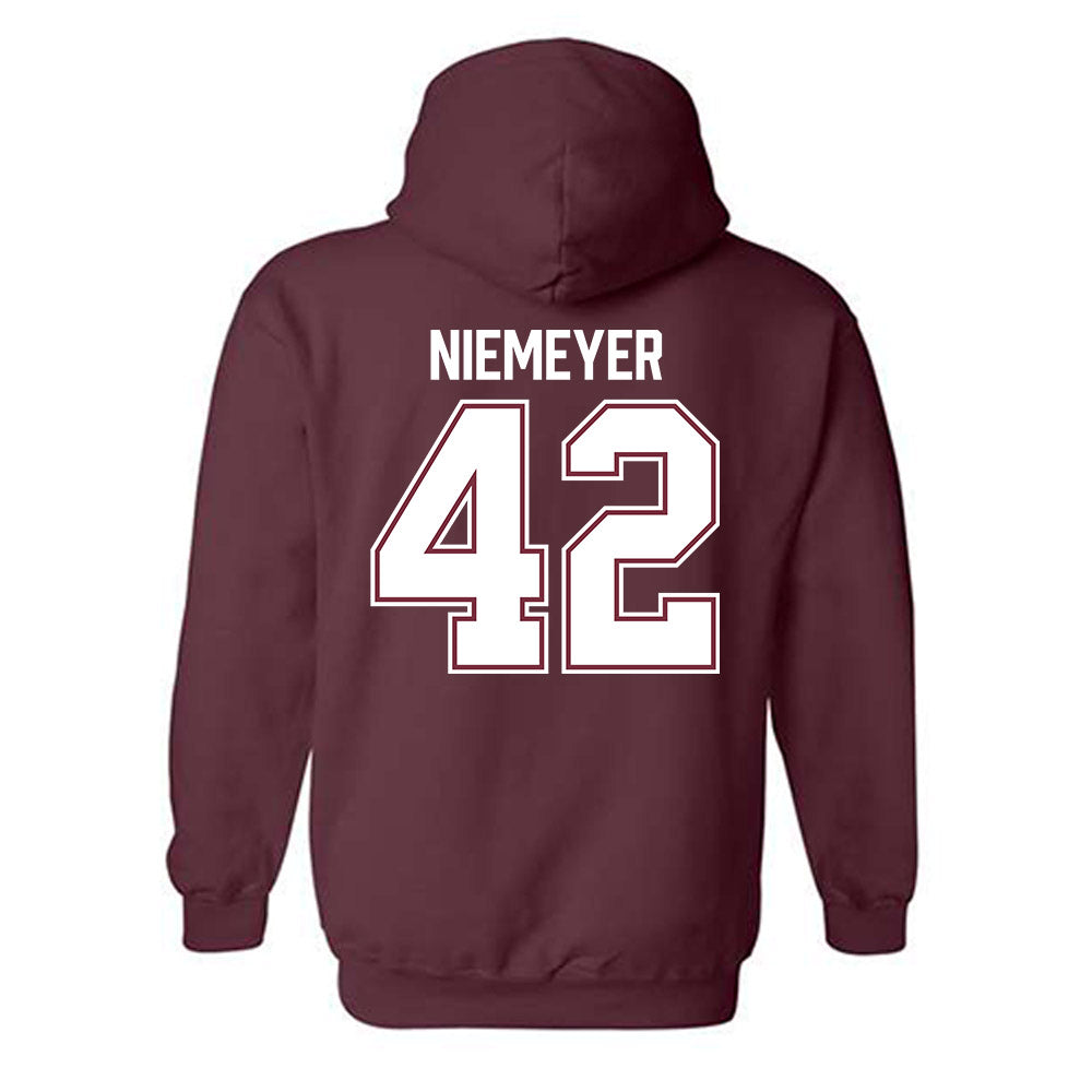 Bellarmine - NCAA Football : Brady Niemeyer - Classic Shersey Hooded Sweatshirt-3