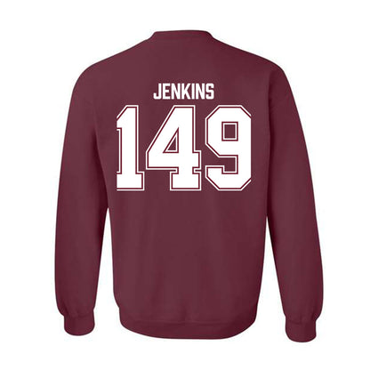 Bellarmine - NCAA Wrestling : Hunter Jenkins - Classic Shersey Crewneck Sweatshirt-1