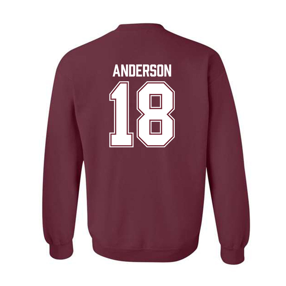 Bellarmine - NCAA Baseball : Bryce Anderson - Classic Shersey Crewneck Sweatshirt-3