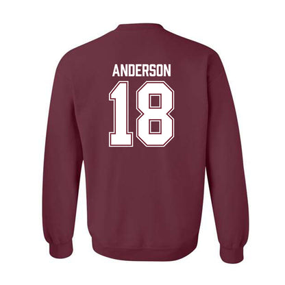Bellarmine - NCAA Baseball : Bryce Anderson - Classic Shersey Crewneck Sweatshirt-3