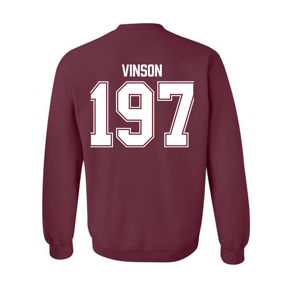 Bellarmine - NCAA Wrestling : Cameron Vinson - Classic Shersey Crewneck Sweatshirt-1