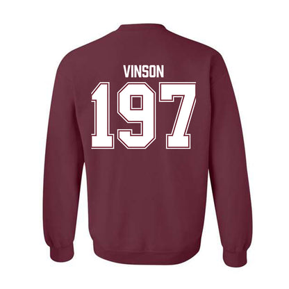 Bellarmine - NCAA Wrestling : Cameron Vinson - Classic Shersey Crewneck Sweatshirt-1