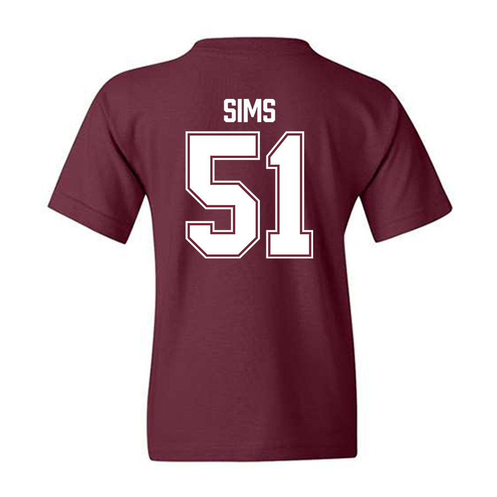 Bellarmine - NCAA Baseball : Connor Sims - Classic Shersey Youth T-Shirt-3