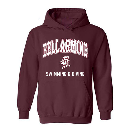Bellarmine - NCAA Men's Swimming & Diving : Yael Bojalil - Classic Shersey Hooded Sweatshirt-0