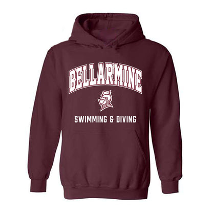 Bellarmine - NCAA Men's Swimming & Diving : Yael Bojalil - Classic Shersey Hooded Sweatshirt-1