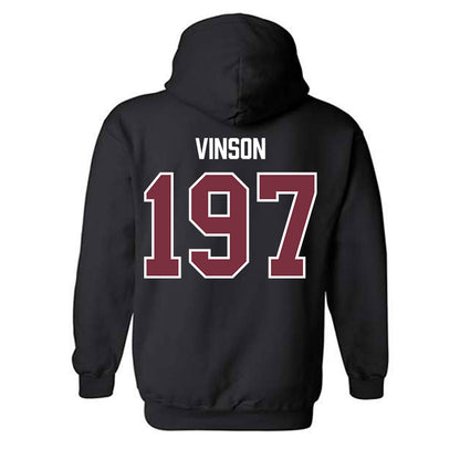 Bellarmine - NCAA Wrestling : Cameron Vinson - Classic Shersey Hooded Sweatshirt-1
