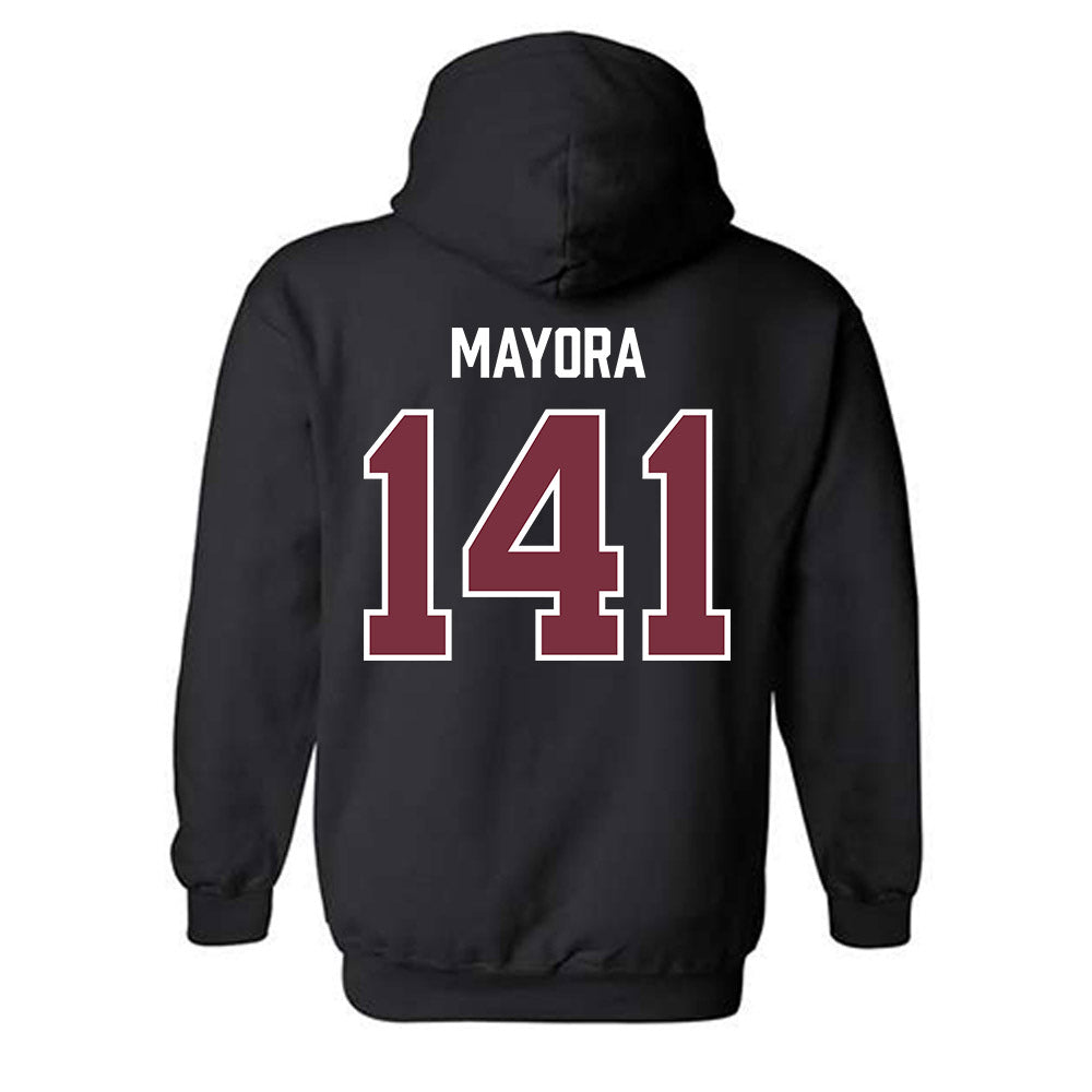 Bellarmine - NCAA Wrestling : David Mayora - Classic Shersey Hooded Sweatshirt-1