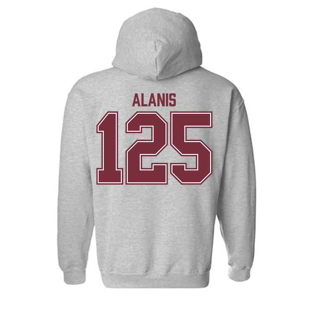 Bellarmine - NCAA Wrestling : Anthony Alanis - Classic Shersey Hooded Sweatshirt-1