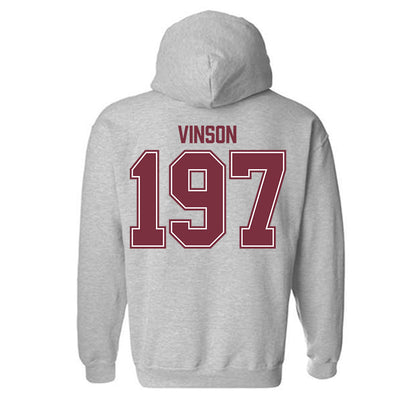 Bellarmine - NCAA Wrestling : Cameron Vinson - Classic Shersey Hooded Sweatshirt-1