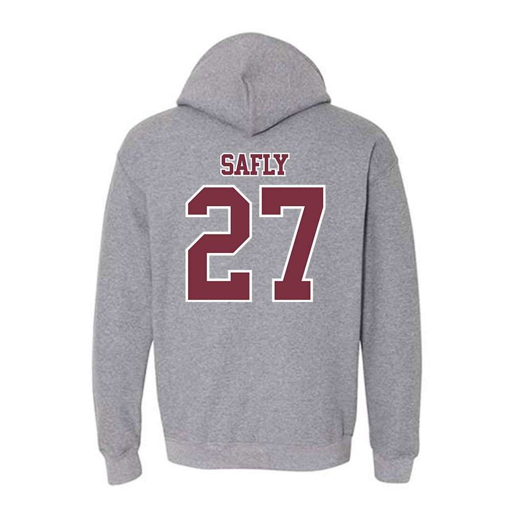 Bellarmine - NCAA Men's Soccer : Sam Safly - Classic Shersey Hooded Sweatshirt-3