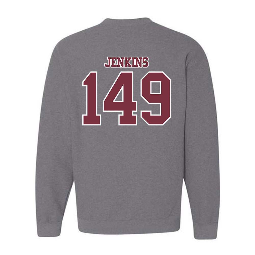 Bellarmine - NCAA Wrestling : Hunter Jenkins - Classic Shersey Crewneck Sweatshirt-1