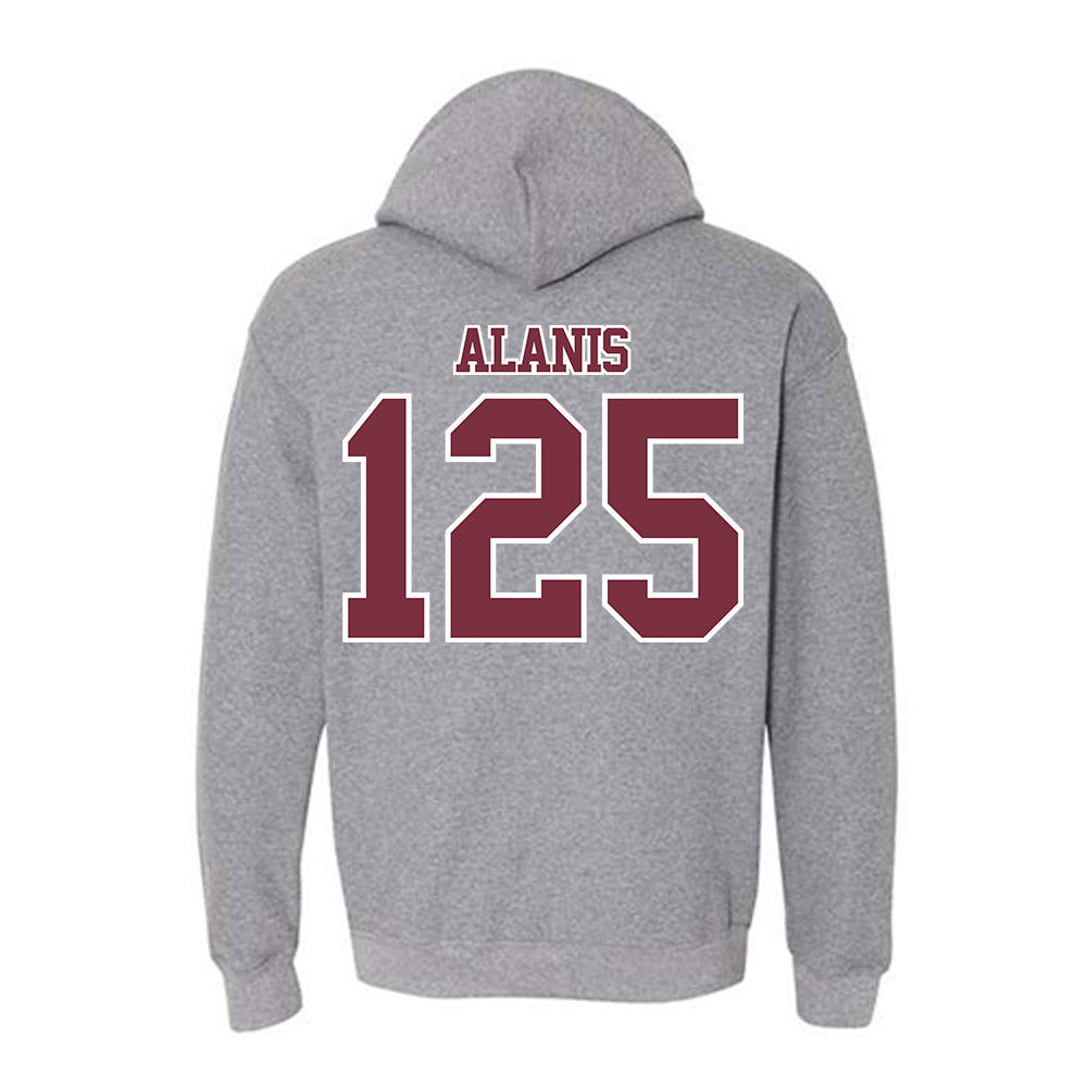 Bellarmine - NCAA Wrestling : Anthony Alanis - Classic Shersey Hooded Sweatshirt-1