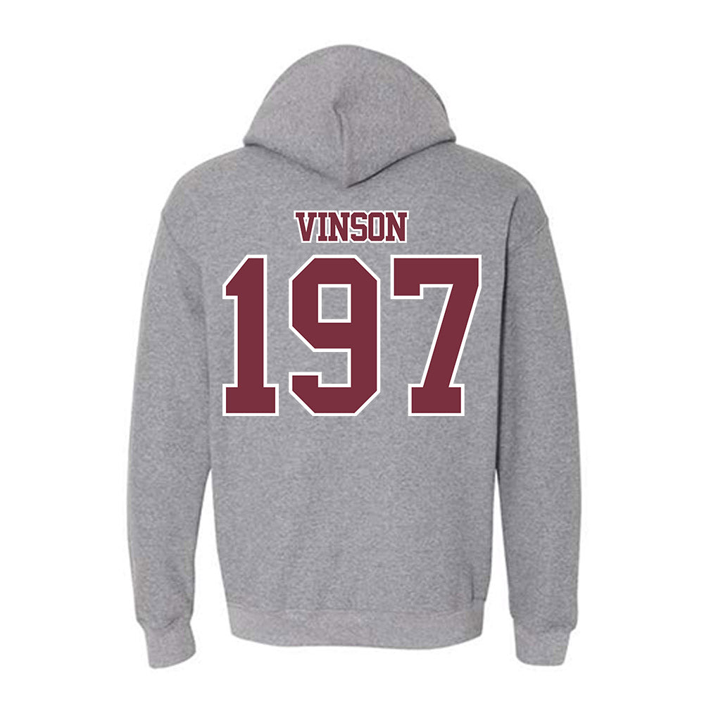 Bellarmine - NCAA Wrestling : Cameron Vinson - Classic Shersey Hooded Sweatshirt-1