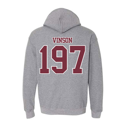 Bellarmine - NCAA Wrestling : Cameron Vinson - Classic Shersey Hooded Sweatshirt-1