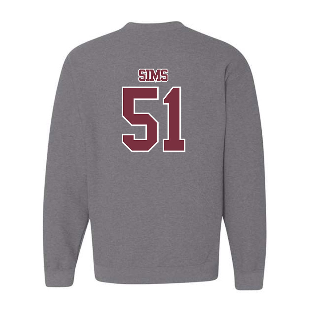 Bellarmine - NCAA Baseball : Connor Sims - Classic Shersey Crewneck Sweatshirt-3