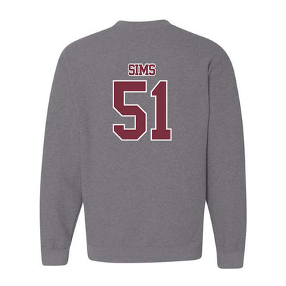 Bellarmine - NCAA Baseball : Connor Sims - Classic Shersey Crewneck Sweatshirt-3